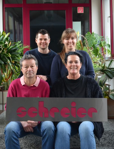 Schreier Gruppenbild - Daniel Rühm, Kim Colette Rühm, Norbert Rühm, Stephanie Schreier